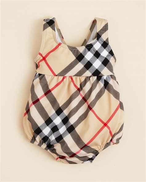 burberry girls romper size 3|Burberry baby swimsuit.